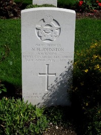 Klagenfurt War Cemetery - Johnston, Norman Hubert